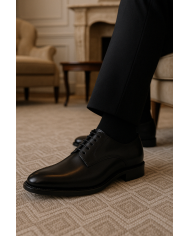 Cravate.tn | Chaussures oxford classique en noir