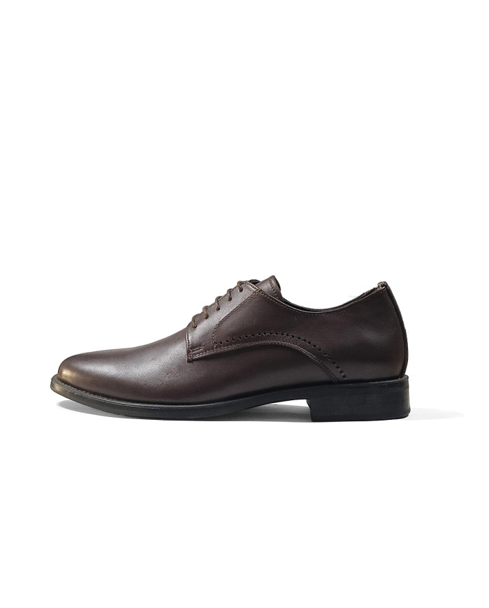 Cravate.tn | Chaussures oxford classique en marron togo