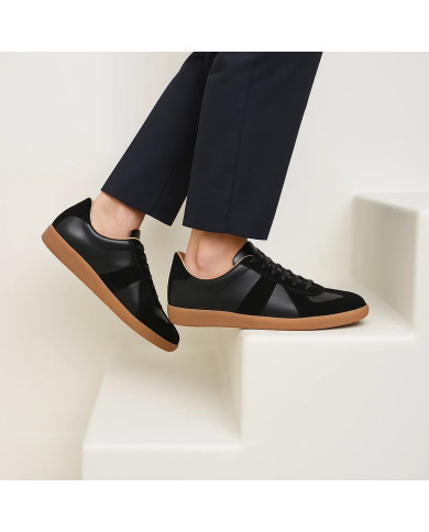 Baskets Morgen en cuir - Noir Baskets Morgen en cuir - Noir