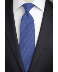 Cravate.tn | Cravate bleu bleuet faux uni