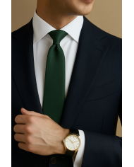 Cravate Verte  - Touche de couleur élégante