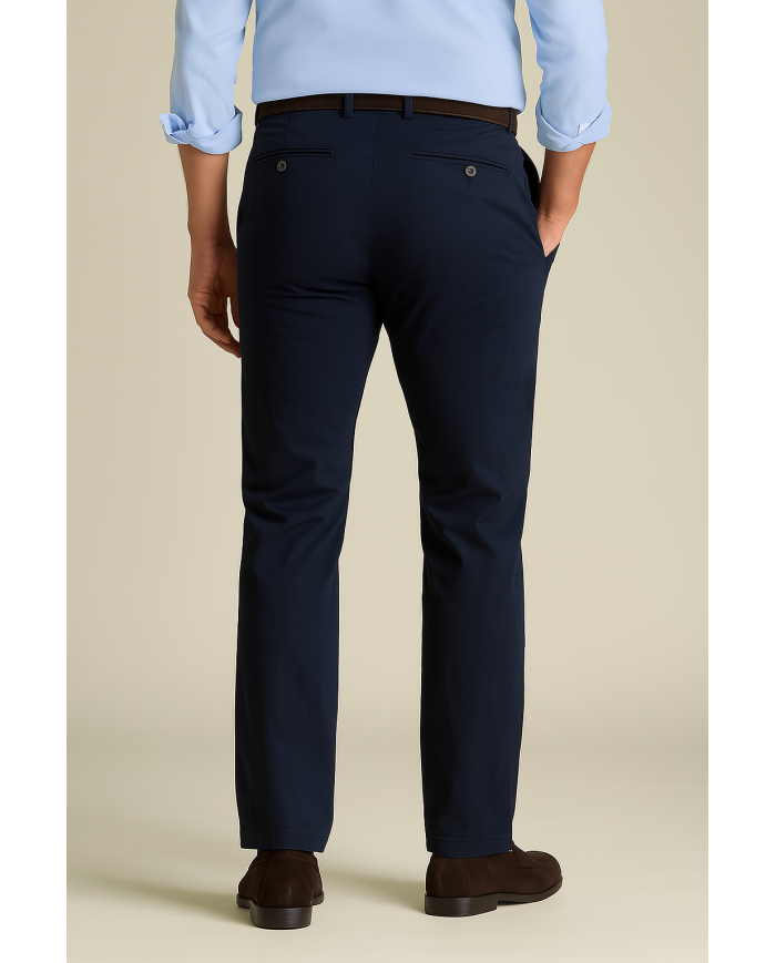 Pantalon Maco slack Bleu marine