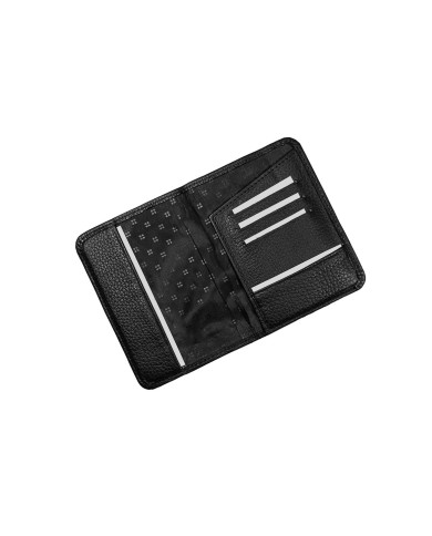 Cravate.tn |  Porte Passeport en cuir noir grainé Cravate.tn |  Porte Passeport en cuir noir grainé