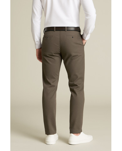 Pantalon Maco slack beige kaki