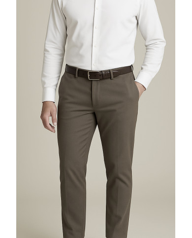 Pantalon Maco slack beige kaki Pantalon Maco slack beige kaki