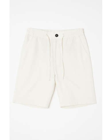 Cravate.tn | Bermuda lin avec cordon blanc