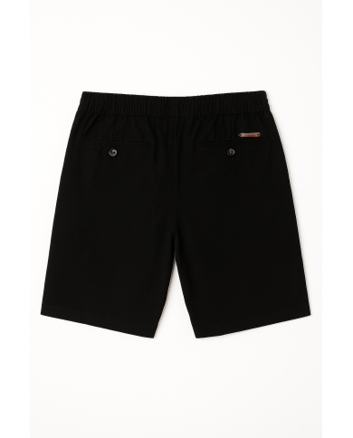 Cravate.tn | Bermuda lin avec cordon noir Cravate.tn | Bermuda lin avec cordon noir