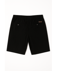 Cravate.tn | Bermuda lin avec cordon noir