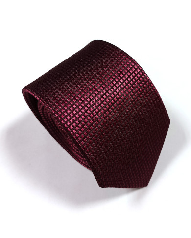 Cravate.tn | Cravate bordeaux à petit carré Cravate.tn | Cravate bordeaux à petit carré