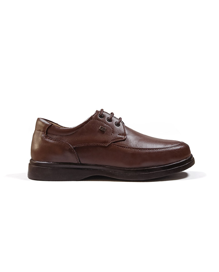 Cravate.tn | Chaussure Confort supérieur hommes avec lacets  - Marron