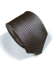 Cravate.tn |Collection Héritage : cravate beige à motifs