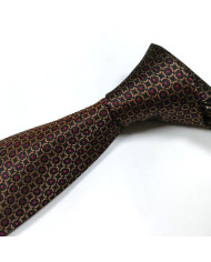 Cravate.tn | Collection Héritage : cravate bronze à motifs