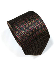 Cravate.tn | Collection Héritage : cravate bronze à motifs