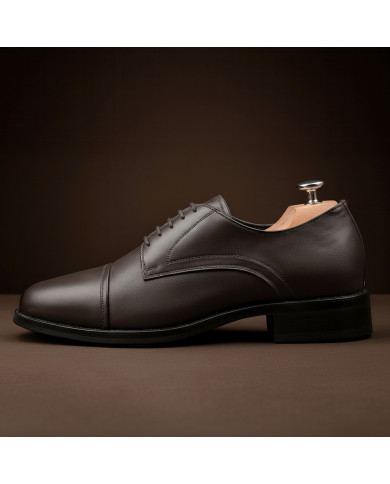 Cravate.tn | Chaussures oxford classique en marron togo Cravate.tn | Chaussures oxford classique en marron togo