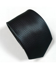 Cravate verte avec motifs hexagones