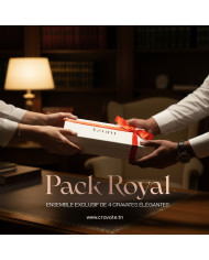 Pack royale : 4 cravates de luxe Pack royale : 4 cravates de luxe