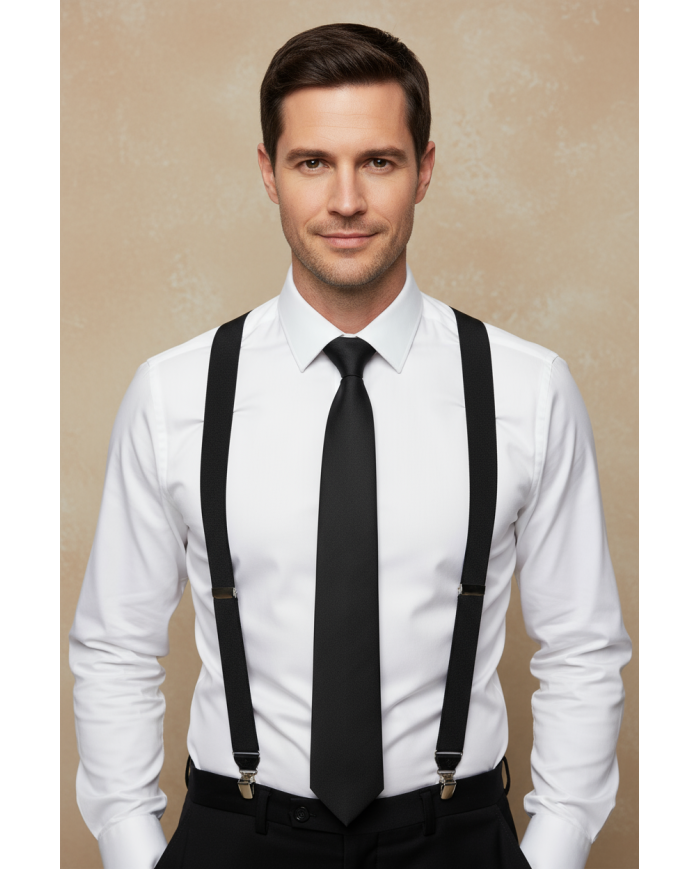 Cravate.tn | Bretelles Noirs