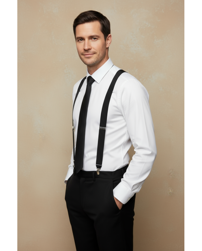 Cravate.tn | Bretelles Noirs