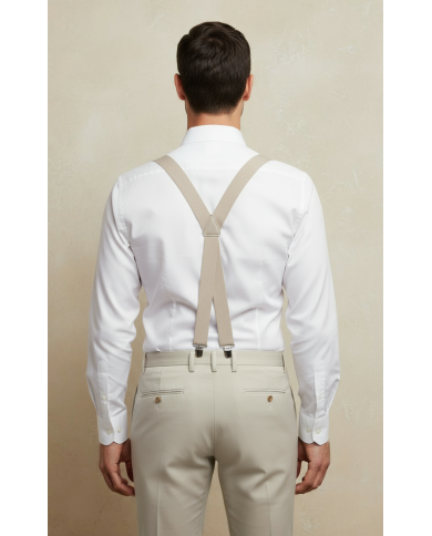 Cravate.tn | Bretelles Beiges Cravate.tn | Bretelles Beiges