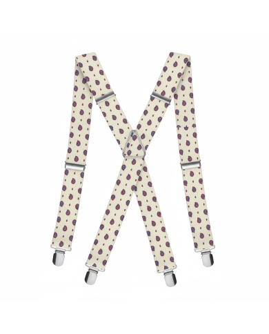 Cravate.tn | Bretelles Cachemires Beige à motifs Cravate.tn | Bretelles Cachemires Beige à motifs