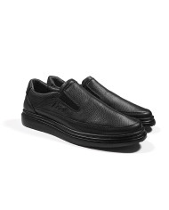Cravate.tn | Chaussure Confort supérieur hommes - Noir grainé