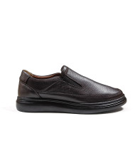 Cravate.tn | Chaussure Confort supérieur hommes - Marron grainé