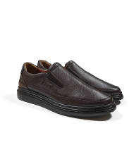Cravate.tn | Chaussure Confort supérieur hommes - Marron grainé