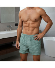Cravate.tn | Lot de 3 Boxers à motifs carreaux 100% coton peigné  - Bob Cravate.tn | Lot de 3 Boxers à motifs carreaux 100% coton peigné  - Bob