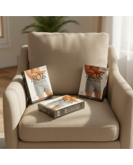 Cravate.tn | Lot de 3 Boxers à motifs carreaux 100% coton peigné  - Bob