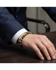 Cravate.tn | Bracelet Pierre naturelle jaspe paysage