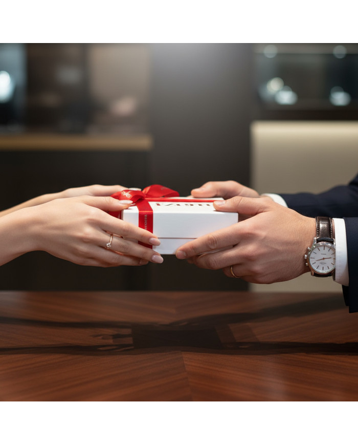 Cravate.tn | Coffret Cadeaux Cravate & Ceinture - Blanc