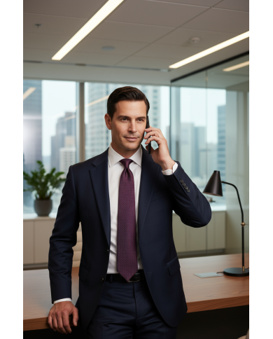 Cravate.tn | Collection Ambassadeur : Cravate bordeaux foncé avec motifs Cravate.tn | Collection Ambassadeur : Cravate bordeaux foncé avec motifs