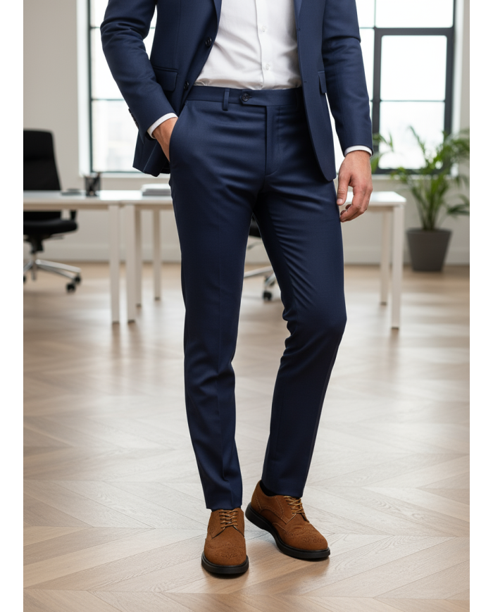 Chaussures Lorenzi en cuir daim : Camel