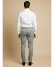 Pantalon en laine : Gris claire