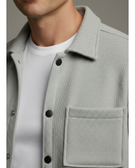 Cravate.tn | Surchemise en gris texturé