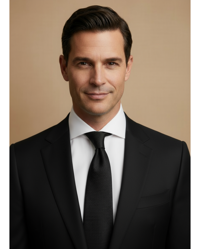 Pack 2 Chemises Col italien en popeline stretch - Blanche- Bleu ciel