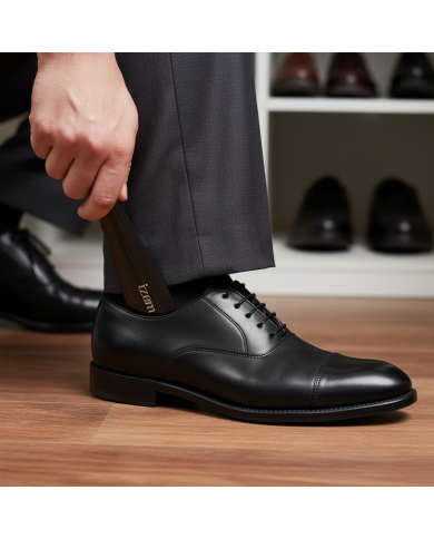 Chausse pieds en métal : Noir