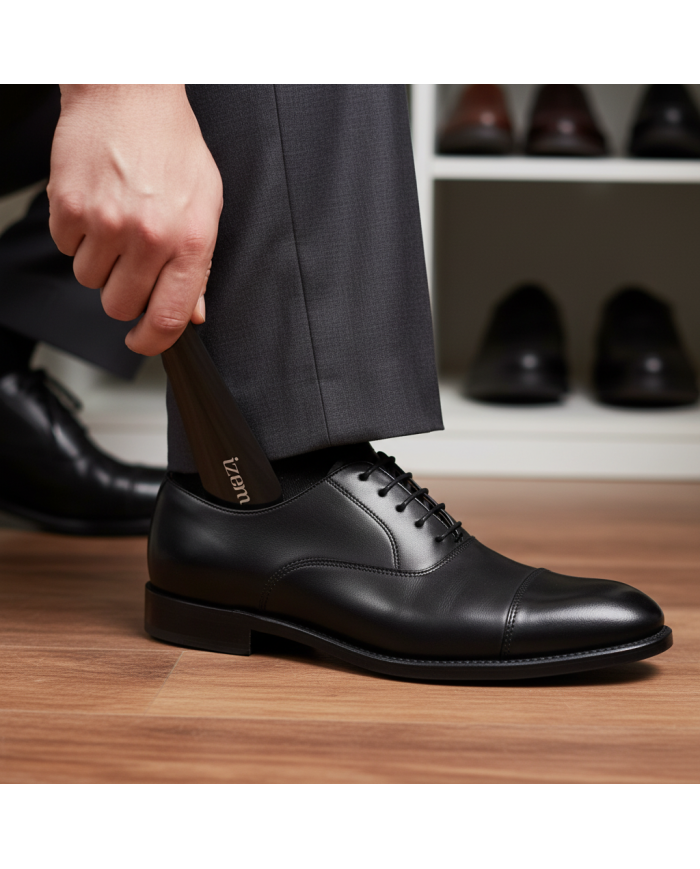 Chausse pieds en métal : Noir