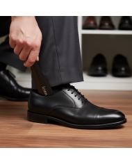 Chausse pieds en métal : Noir