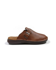 Cravate.tn | Sabot en Cuir : Camel