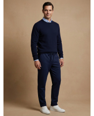 Pantalon Calvornis décontracté casual : Bleu Marine