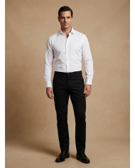 Pantalon Maco homme Noir texturé