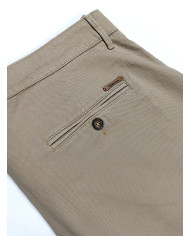 Pantalon Maco homme Beige Kaki texturé