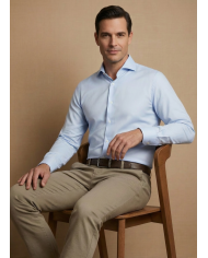 Pantalon Maco homme Beige Kaki texturé