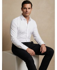 Pantalon Maco homme Noir texturé