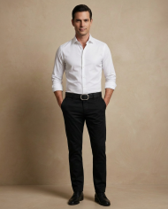 Pantalon Maco homme Noir texturé