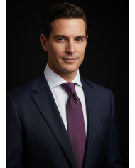 Cravate.tn | Cravate aubergine faux uni