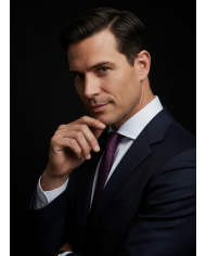 Cravate.tn | Cravate aubergine faux uni