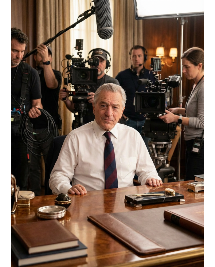 Cravate.tn | DDe Niro Collection : Cravate Club Bordeaux et bleu marine