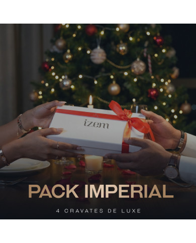 Pack Impérial 4 cravates de luxe